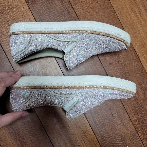 UGG Adley Chunky Glittered Sneakers - Picture 8 of 12